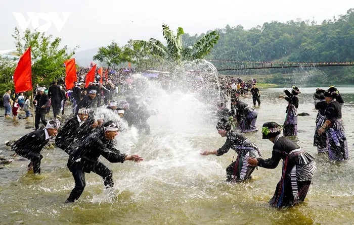 La fête Bun Voc Nam de l’ethnie Lào à Lai Châu a été restauré et maintenu depuis de nombreuses années. Photo : VOV.