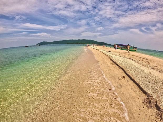 L’eau de la mer est limpide. Photo : CVN.