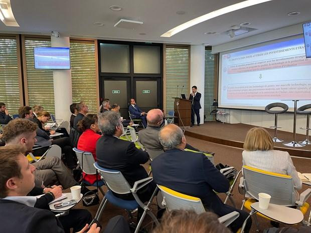 Le séminaire a attiré près de 60 participants. Photo : VNA. Le séminaire a attiré près de 60 participants. Photo : VNA.