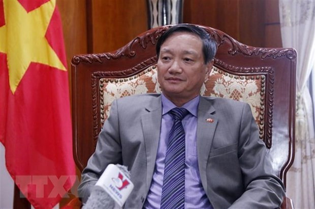 L’ambassadeur du Vietnam au Laos, Nguyên Ba Hung. Photo : VNA.