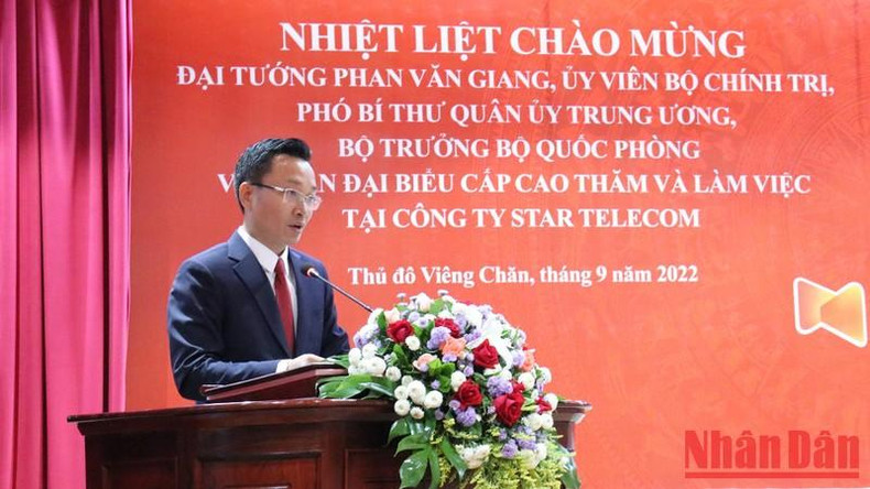 Le directeur général de Star Telecom, Trân Trung Hung.