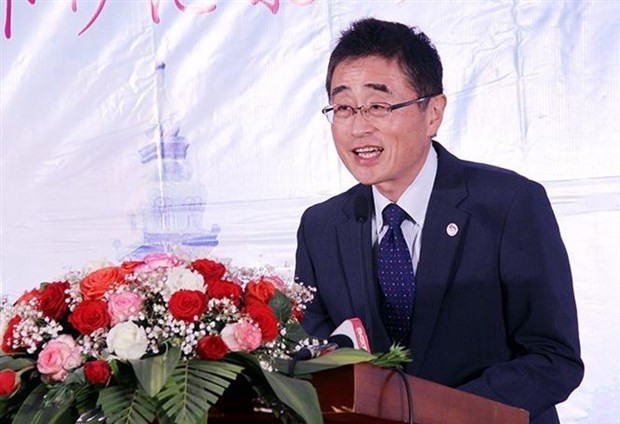 L'ambassadeur adjoint du Japon au Vietnam, Watanabe Shige. Photo : VNA. L'ambassadeur adjoint du Japon au Vietnam, Watanabe Shige. Photo : VNA.
