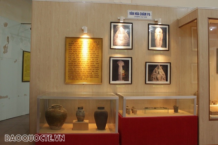La culture Champa exposée au Musée provincial de Quang Ngai. Photo : baoquocte.vn