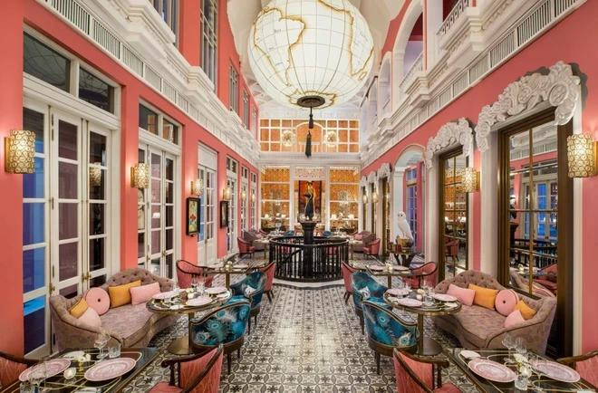 Restaurant Pink Pearl du complexe JW Marriott Phu Quoc Emerald Bay.