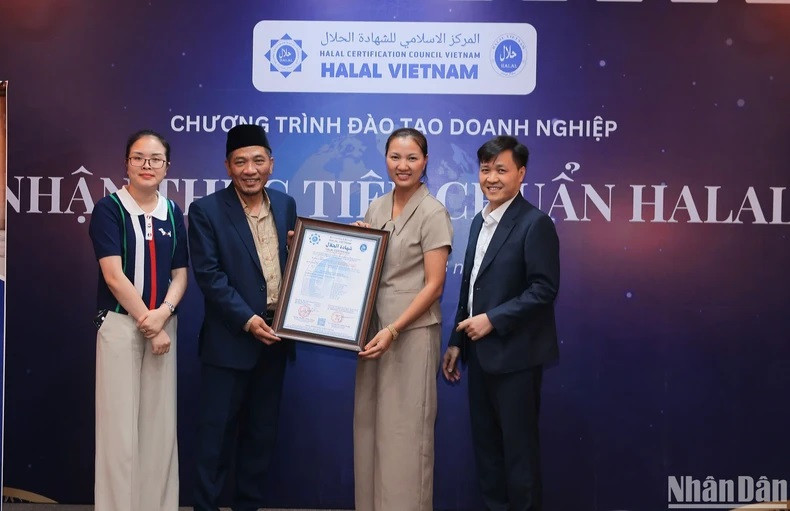 Halal Vietnam a attribué la certification halal à la société par actions du groupe T’or Global.