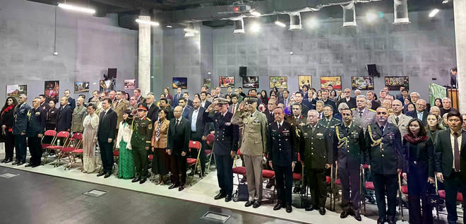 Les délégués à la cérémonie. Photo: VNA Les délégués à la cérémonie. Photo: VNA