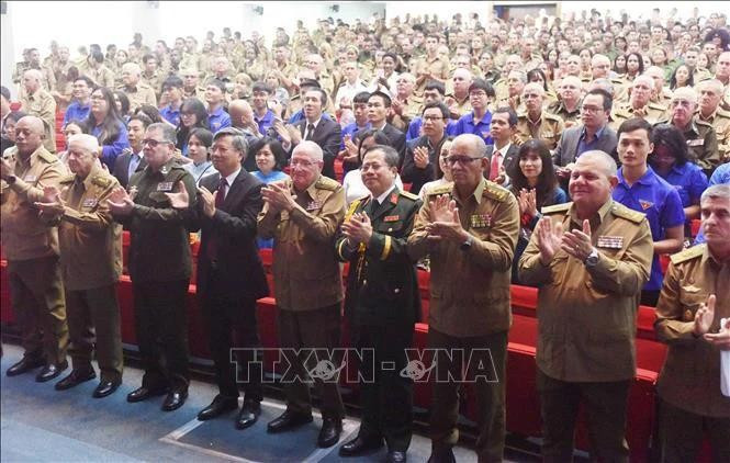 Célébration du 80e anniversaire de l’Armée populaire du Vietnam à Cuba. Photo : VNA. Célébration du 80e anniversaire de l’Armée populaire du Vietnam à Cuba. Photo : VNA.