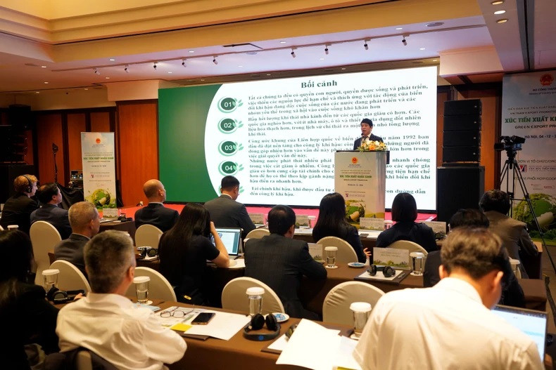 Le Professeur associé Nguyen Dinh Tho, directeur de l’Institut de stratégie et de politique sur les ressources naturelles et l’environnement.