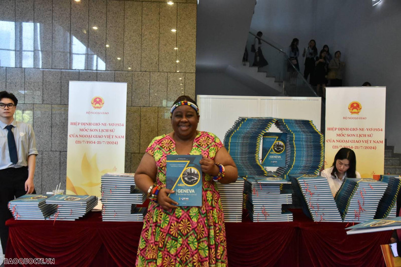 L’ambassadrice d’Afrique du Sud au Vietnam, Vuyiswa Tulelo. Photo : baoquocte.