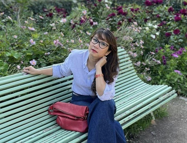 La scénariste Nguyên My Linh. Photo: VNA