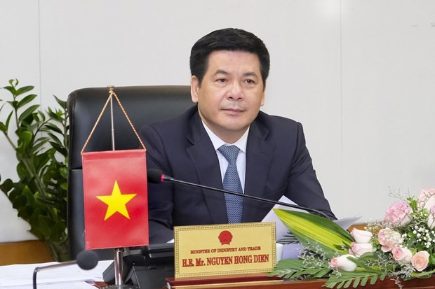 Le ministre de l'Industrie et du Commerce, Ngyên Hông Diên. Photo : Ministère vietnamien de l'Industrie et du Commerce