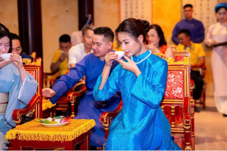 Xuan Hanh, Miss Cosmo Vietnam 2023 – Miss Univers Vietnam, se dit fière de participer à l’événement.