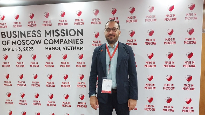 Arkadii Avetisian, responsable de la société Huu co Việt Nam. Arkadii Avetisian, responsable de la société Huu co Việt Nam.