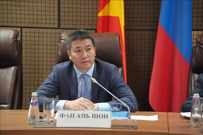 Le président de l’Union des organisations d’amitié du Vietnam (VUFO), Phan Anh Son. Photo: VNA Le président de l’Union des organisations d’amitié du Vietnam (VUFO), Phan Anh Son. Photo: VNA