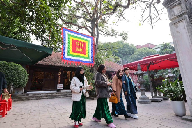 Le temple Kim Liên, l’un des quatre temples gardiens de l’ancienne Thang Long. Photo: VNA