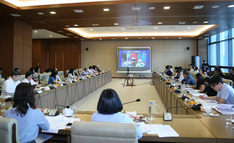 Vue générale de la conférence. Photo : Baoquocte