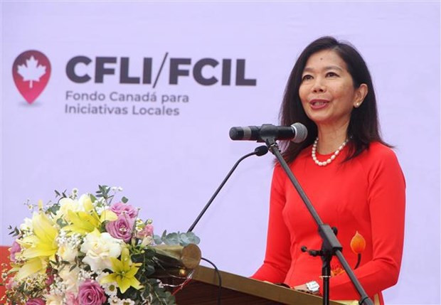 Meeting en écho au Mois d'action pour l'égalité des sexes 2023 à Diên Biên ảnh 1