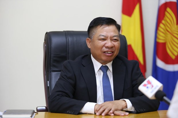 L'ambassadeur du Vietnam au Cambodge, Nguyên Huy Tang. Photo : VNA.