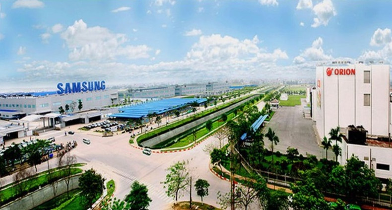 Un parc industriel à Bac Ninh. Photo : chinhphu.vn