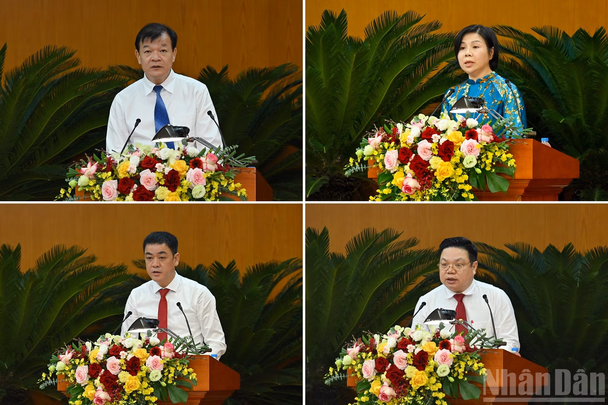 Les délégués ont présenté leurs interventions lors du Congrès.