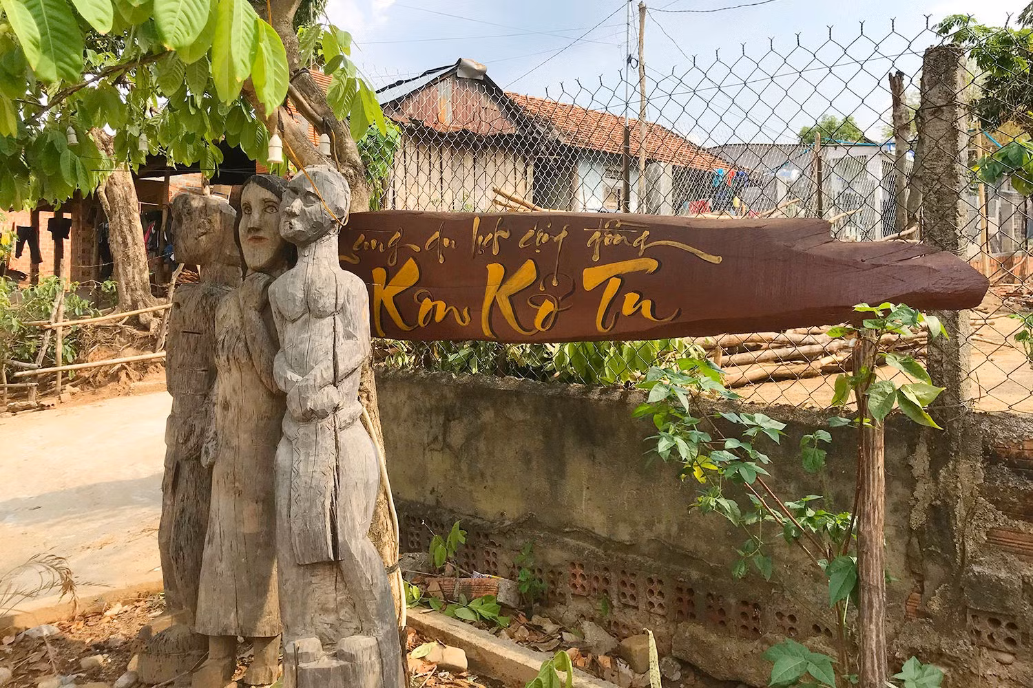 Bien qu'aménagé en village de tourisme écologique, Kon K’Tu préserve intactes les empreintes culturelles traditionnelles des Hauts Plateaux du Centre. Photo : Autorité nationale du Tourisme du Vietnam