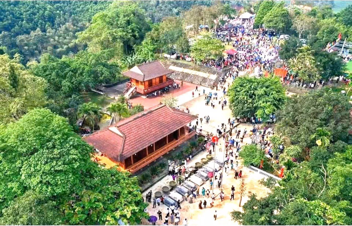 Temple Chin Gian : là où converge l'âme du peuple Thai de l'ouest de Nghe An