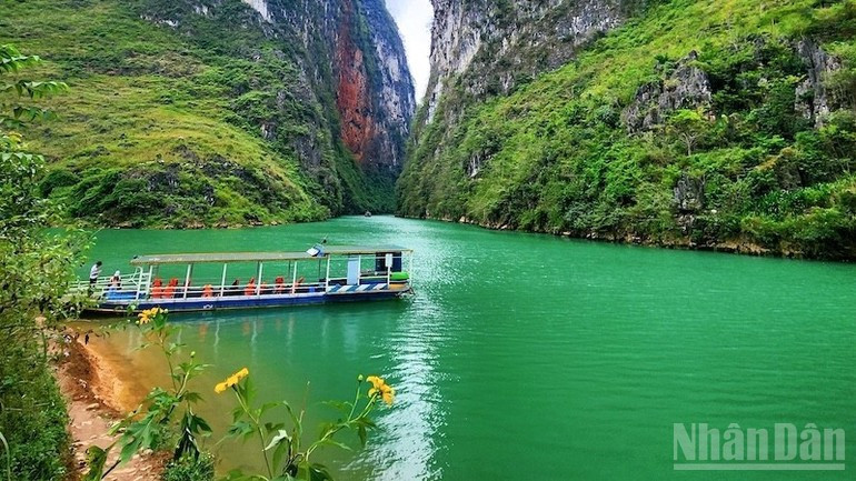 Une nature sauvage et poétique en bord de la rivière Nho Que.