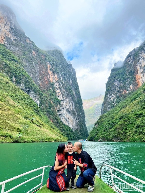 L’immensité du vert éclatant de Nho Que