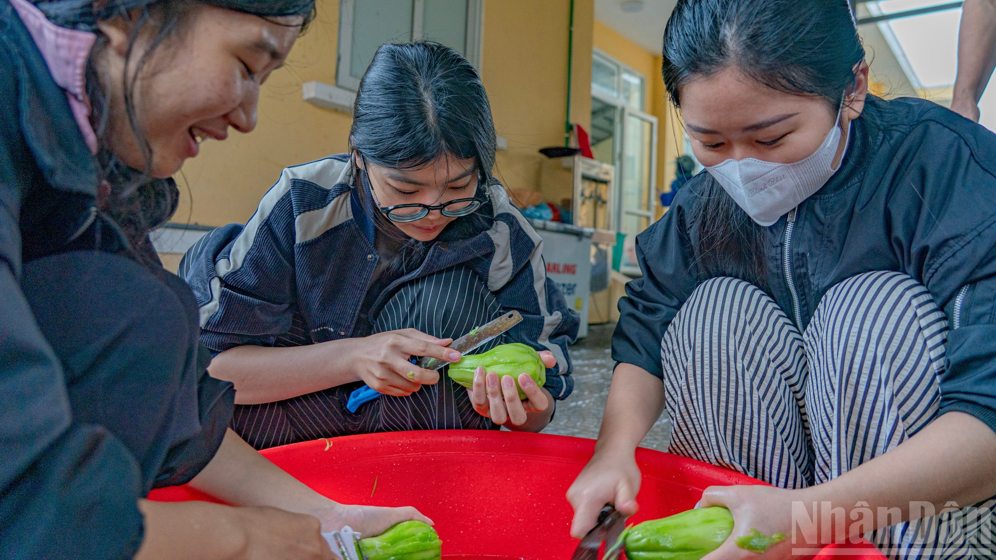 De nombreux jeunes de la localité participent activement aux activités de la cuisine. De nombreux jeunes de la localité participent activement aux activités de la cuisine.