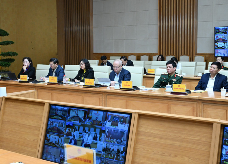 Les délégués participant à la conférence.