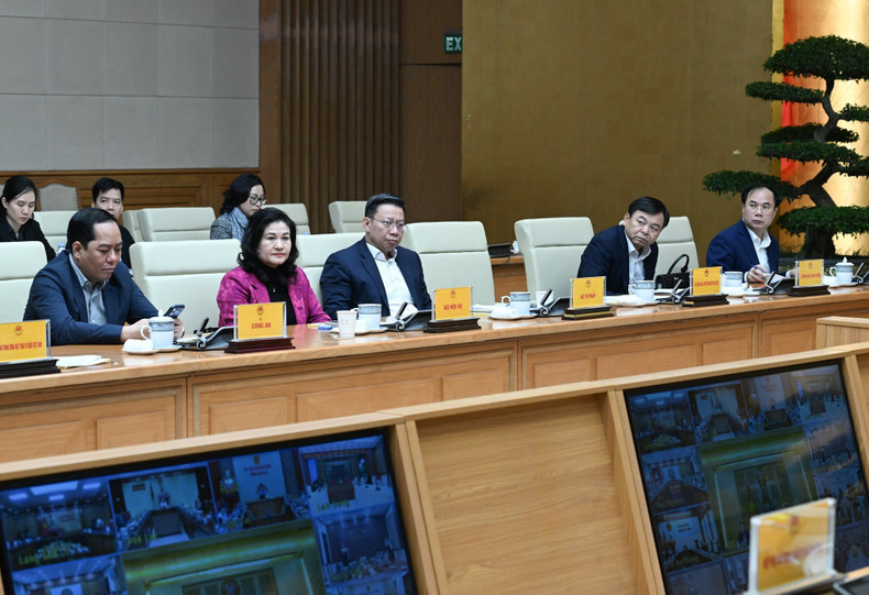Les délégués participant à la conférence.