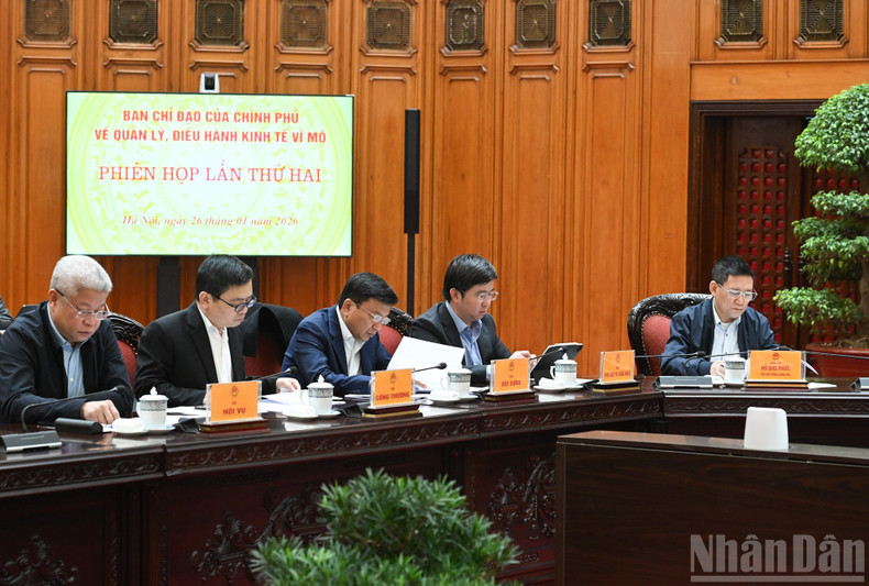 Les délégués participant à la réunion.