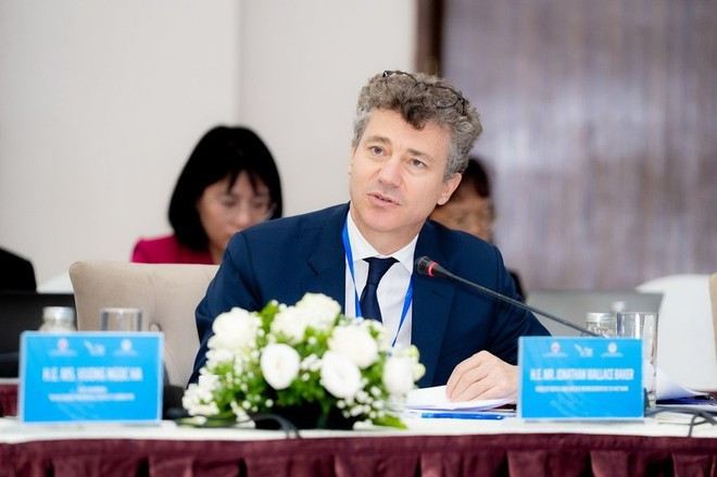 Le représentant en chef de l’UNESCO au Vietnam, Jonathan Wallace Baker. Photo: VNA