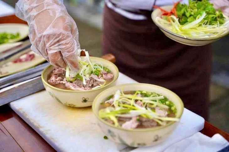 Le pho de maïs est un plat à la fois savoureux et original. Photo : H’Mong Village