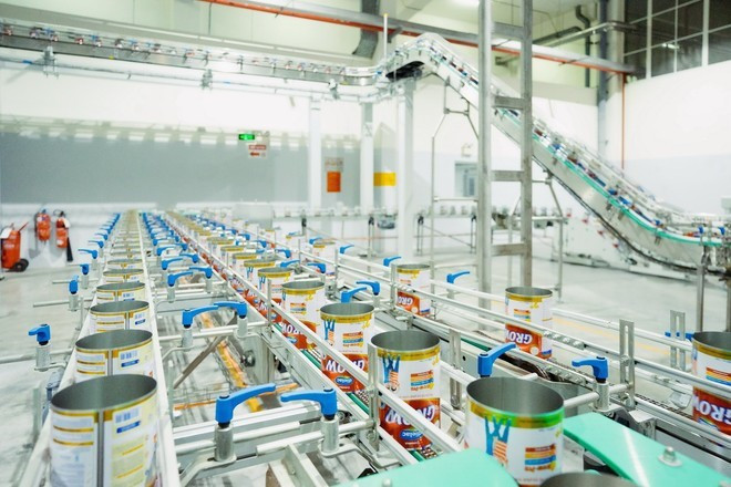 Grâce à son réseau de 14 usines, conformes à de nombreuses normes internationales et pratiquant une production respectueuse de l’environnement, Vinamilk répond aux exigences toujours plus élevées des marchés d’exportation. (Photo : Vinamilk)