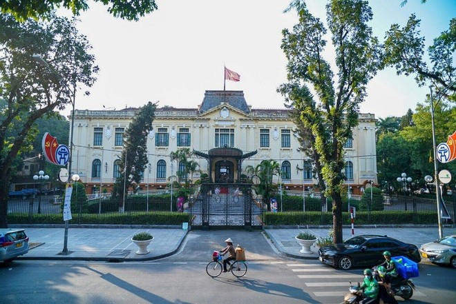 Palais du gouverneur du Bac Bô - aujourd'hui Maison des hôtes du gouvernement. Photo : VNA. Palais du gouverneur du Bac Bô - aujourd'hui Maison des hôtes du gouvernement. Photo : VNA.