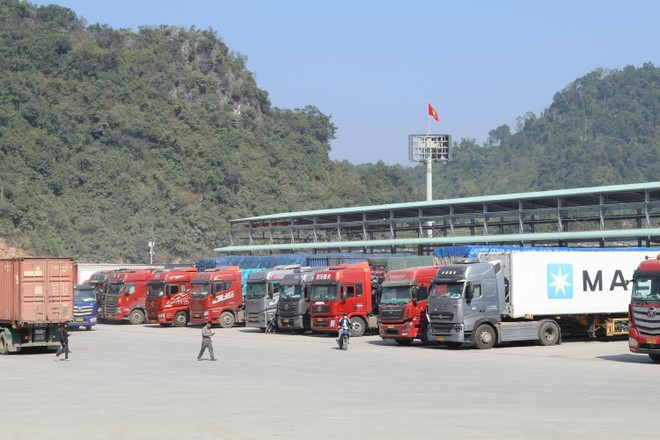 A poste frontière de Tan Thanh, province de Lang Son. Photo : VNA