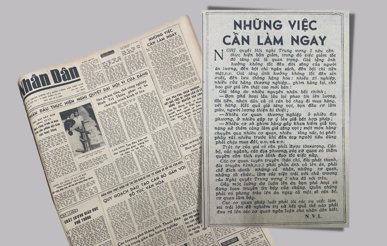 L’article « Ce qu’il faut faire immédiatement » du camarade Nguyen Van Linh, publié dans le journal Nhân Dân le 24 mai 1987. quote-ca-nhan-2267x1440.png