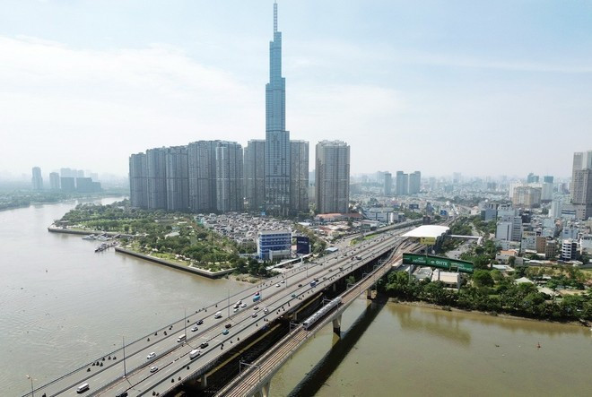 La ligne de métro n° 1 Ben Thanh-Suoi Tien est officiellement mise en service commercial à partir du 22 décembre 2024. Photo : VNA. La ligne de métro n° 1 Ben Thanh-Suoi Tien est officiellement mise en service commercial à partir du 22 décembre 2024. Photo : VNA.