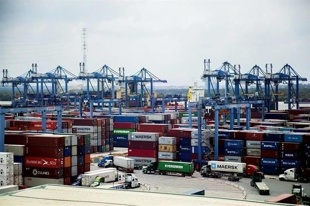 Tân Cang Saigon, le port le plus moderne et le plus grand du Vietnam. Photo : VNA. Tân Cang Saigon, le port le plus moderne et le plus grand du Vietnam. Photo : VNA.