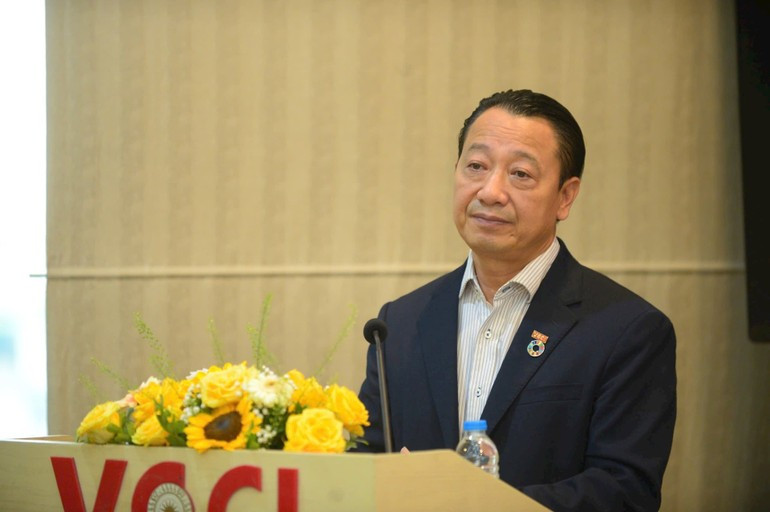 Nguyen Quang Vinh, vice-président de la VCCI et président du VBCSD, estime que le rôle du secteur privé dans la conservation et l'utilisation efficace des ressources en eau est de plus en plus important. image.jpg