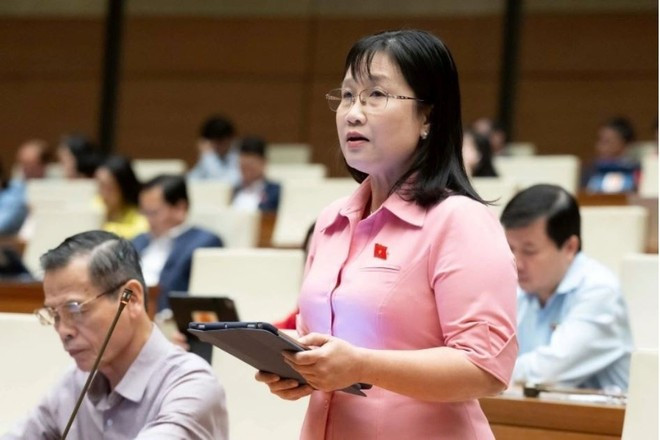 Nguyên Hoàng Uyên, députée de la province de Tây Ninh. Photo: Assemblée nationale