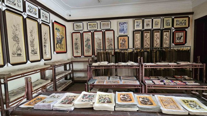 Estampes populaires de Dông Hô, art populaire traditionnel de la dynastie des Lê. Photo: The Saigon Times