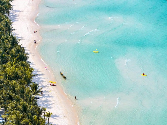 La magnifique plage Khem à Phu Quoc. Photo : Sun Group La magnifique plage Khem à Phu Quoc. Photo : Sun Group