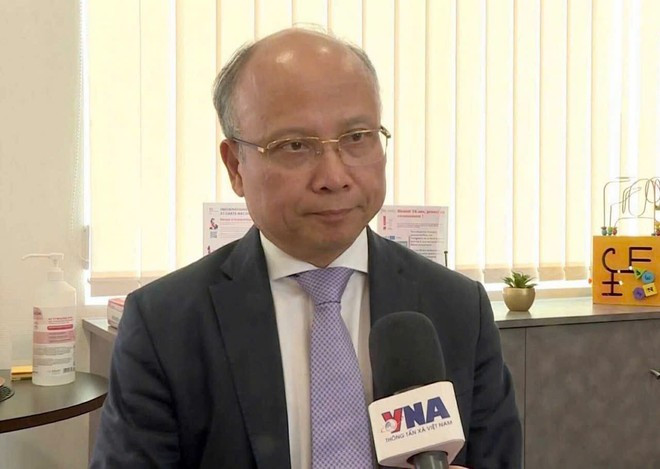 Dinh Toàn Thang, Ambassadeur du Vietnam en France. Photo : VNA. Dinh Toàn Thang, Ambassadeur du Vietnam en France. Photo : VNA.