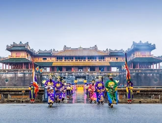 Recréer les valeurs culturelles traditionnelles pour contribuer au développement du tourisme. Photo : Administration nationale du tourisme du Vietnam