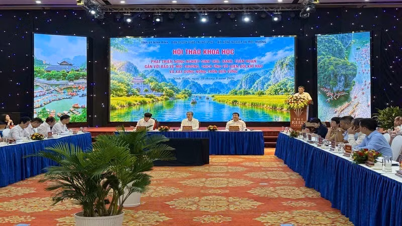 Vue d’ensemble du colloque. Photo : Tien Anh