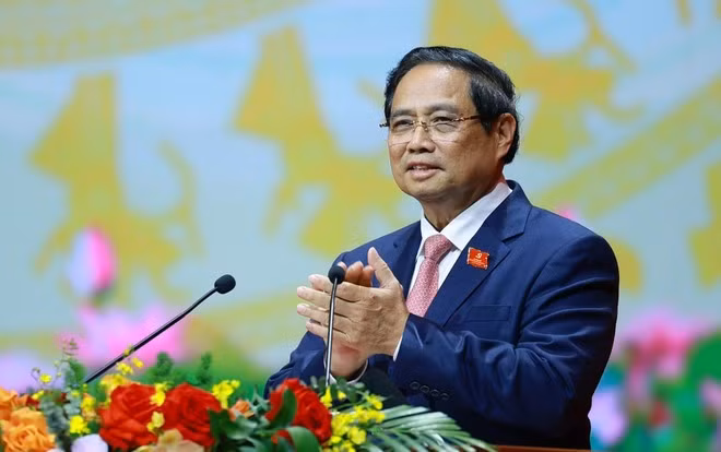 Pham Minh Chinh, membre du Bureau politique, secrétaire du Comité du Parti du gouvernement et Premier ministre. Photo : VNA.
