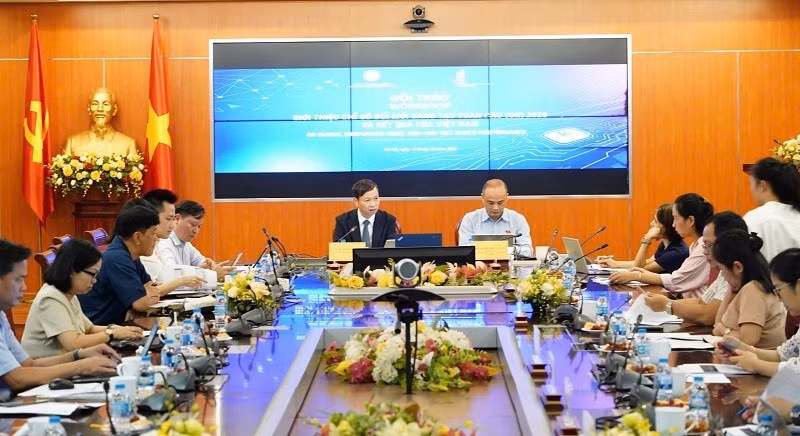 Séminaire consacré à la présentation du rapport sur l’Indice mondial de l’innovation (GII) 2026 et aux résultats obtenus par le Vietnam. Photo : Comité d'organisation