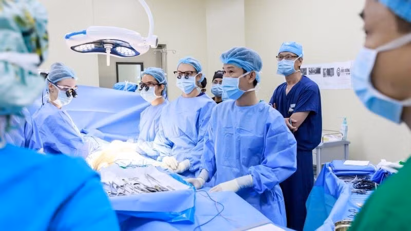 Environ 30 patients pourraient bénéficier d’une prise en charge de leurs frais chirurgicaux. Photo : B. Ngoc